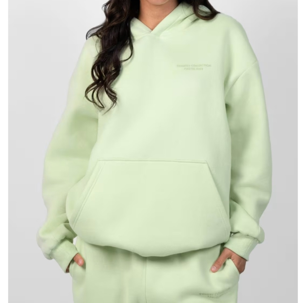 Women's Light Green Hoodie and sweatpants
